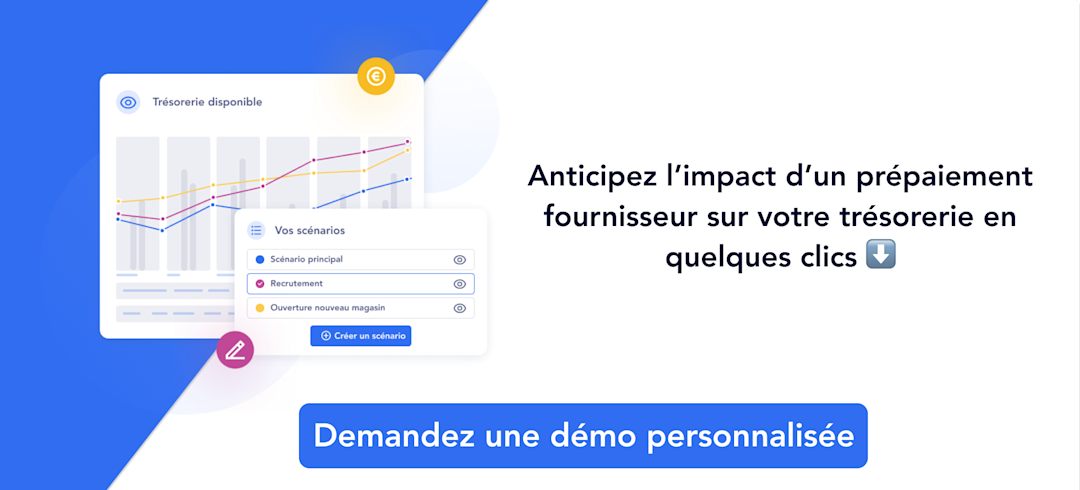 Anticiper l'impact d'un prépaiement fournisseur sur votre trésorerie