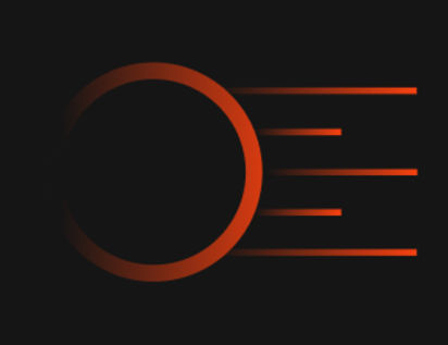Blog post - Red - Circle with lines behind