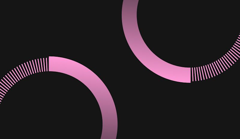 Blog Post - Pink - 2 cercles with chevrons rafters