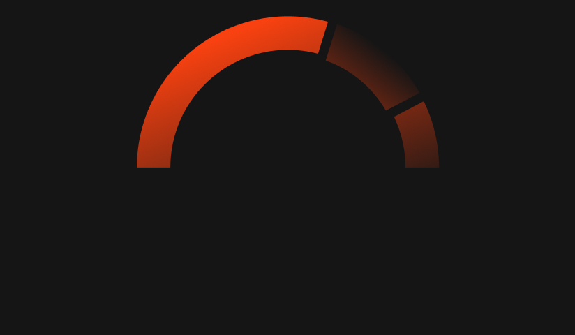 Blog post - Red - Half circle with chevrons