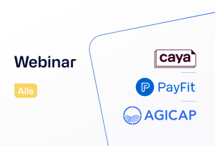 Lunch & Learn Webinar mit PayFit, CAYA und Agicap