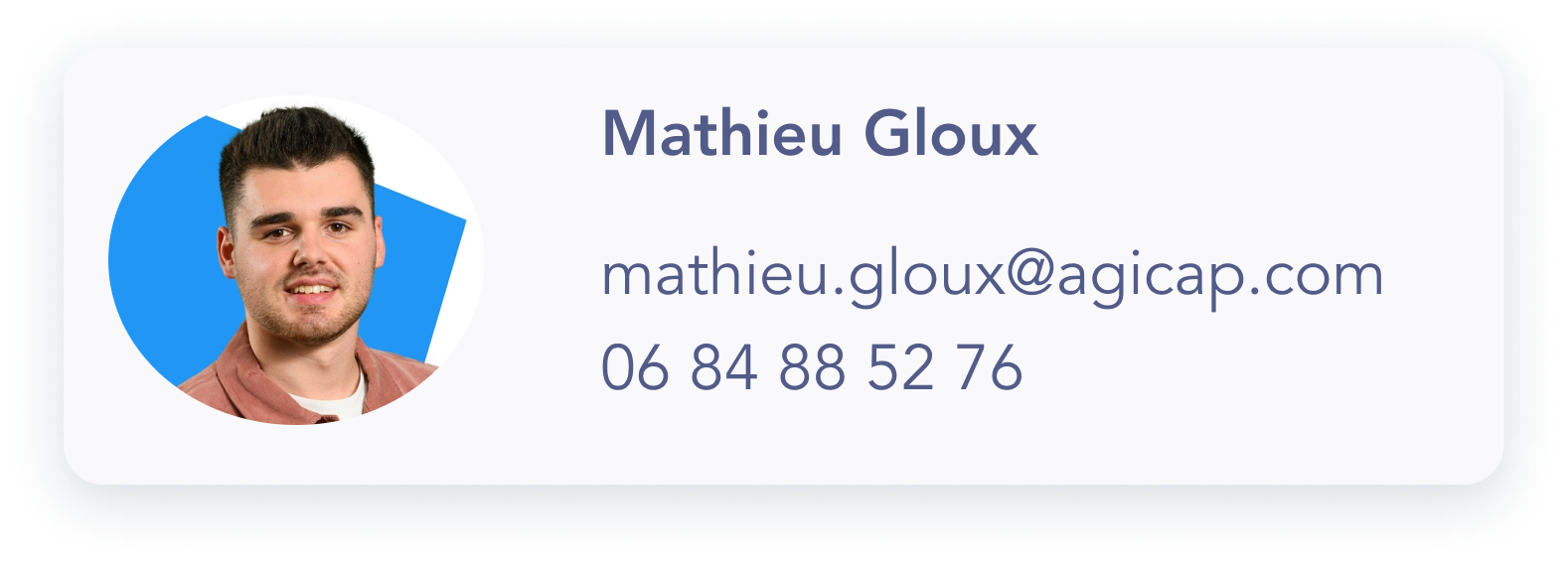 Contact Mathieu Gloux