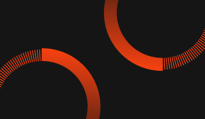 Blog post - Red - 2 circles with chevrons rafters