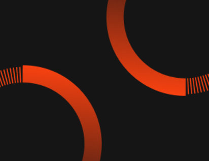 Blog post - Red - 2 circles with chevrons rafters