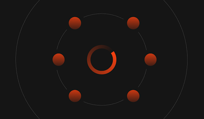 Blogpost - Red - Circle with 6 balls around it