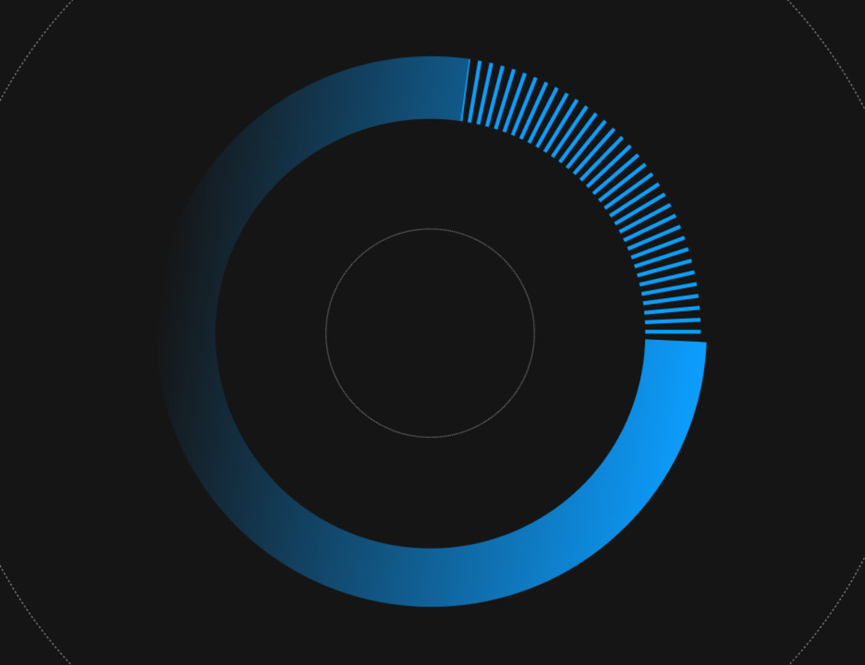 Blog post - Blue - 1 circle with chevrons rafters