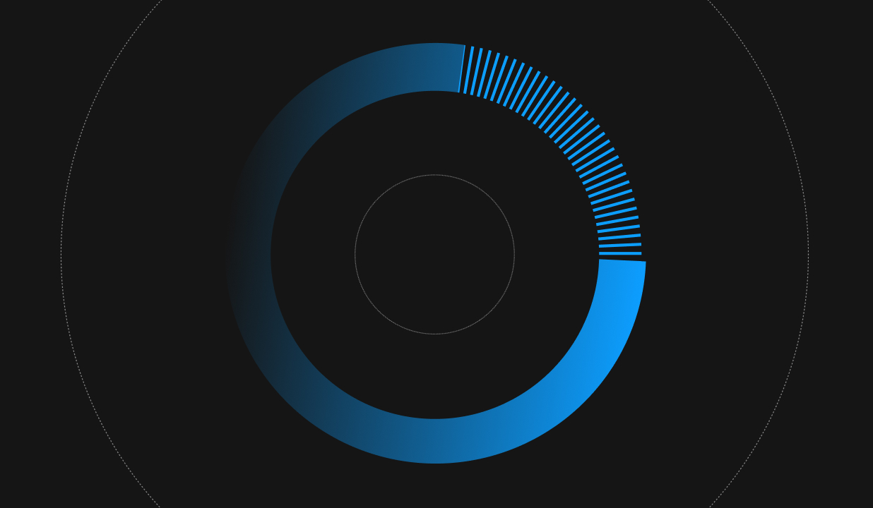 Blog post - Blue - 1 circle with chevrons rafters