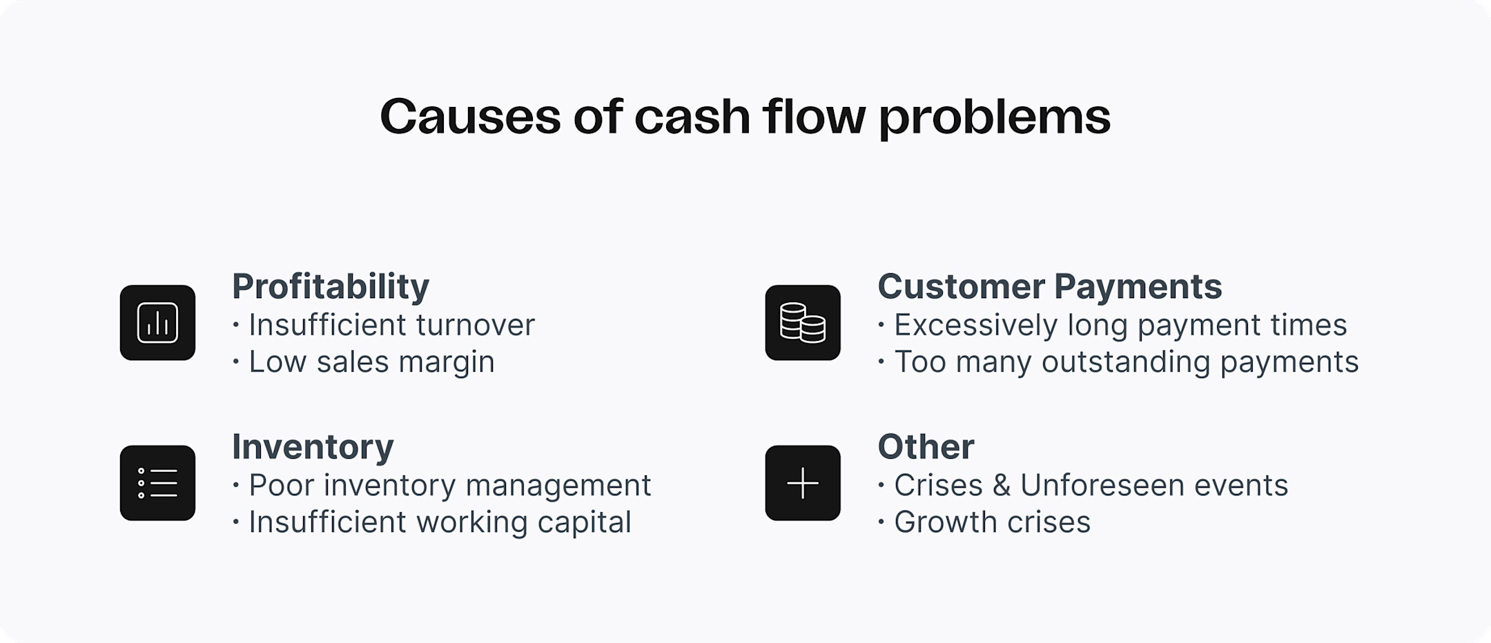 Cash Flow Problem Image How To Deal With Cash Flow Problems / Cash Flow Issues | Agicap