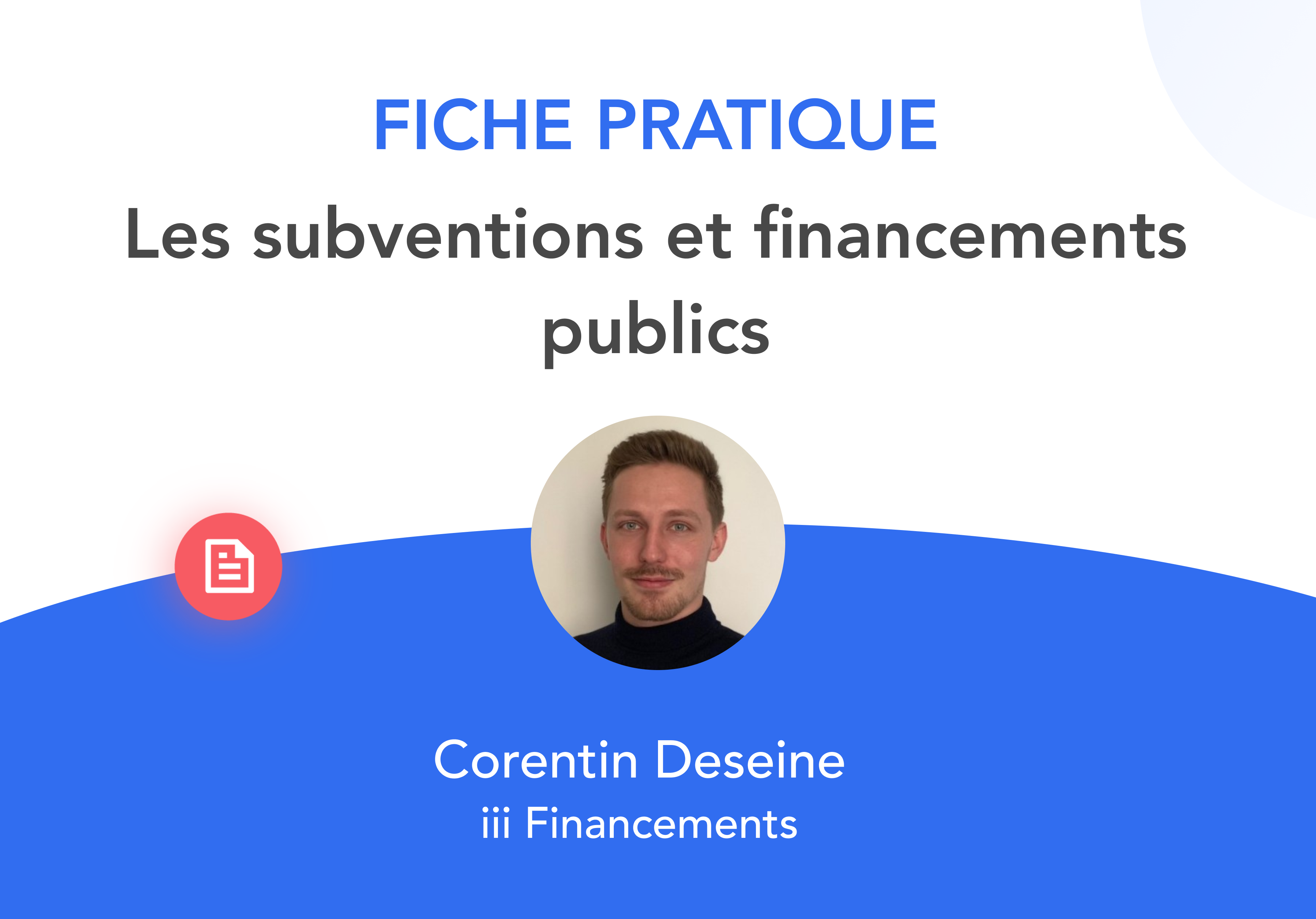 Guide Des Subventions Et Financements Publics | Agicap