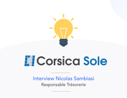 cas client gestion de trésorerie dans les énergies renouvelables : Corsica Sole