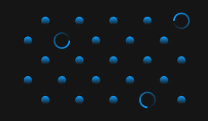 Blog Post - Blue - Wall of balls and circles
