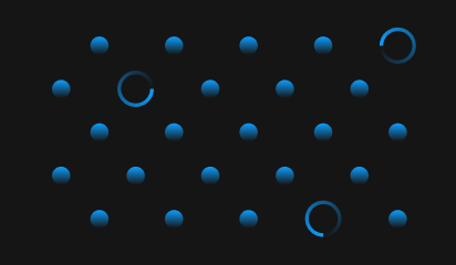 Blog Post - Blue - Wall of balls and circles
