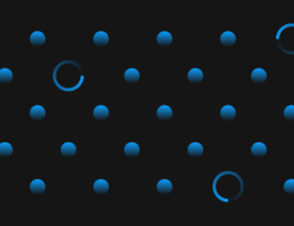 Blog Post - Blue - Wall of balls and circles