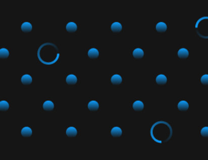 Blog Post - Blue - Wall of balls and circles
