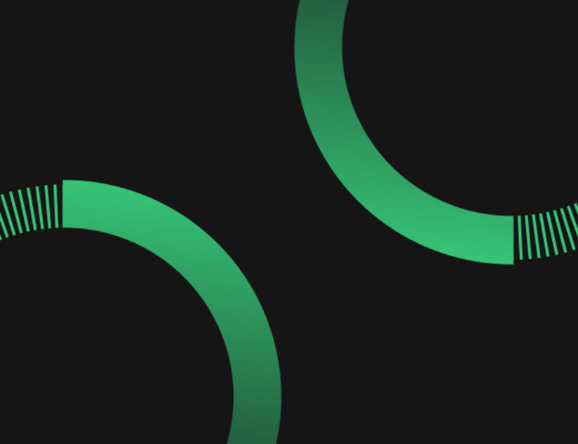 Blog Post - Green - 2 circles with chevrons