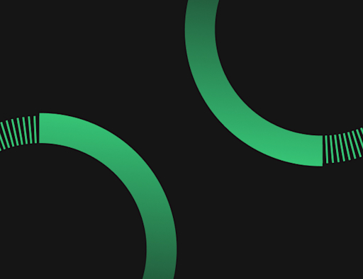 Blog Post - Green - 2 circles with chevrons