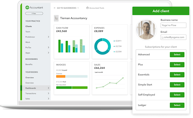 App and Dashboard Quickbooks