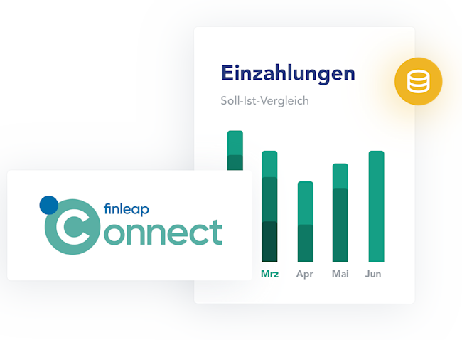 Mit dem sicheren Banken-Konnektor finleapConnect verbinden Sie europaweit sämtliche Geschäftskonten von diversen Banken sicher und einfach.