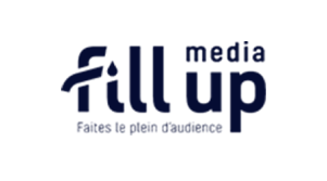 Logo - Fill Up media - Navy 