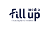 Logo - Fill Up media - Navy 