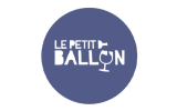 Logo le petit ballon - blue