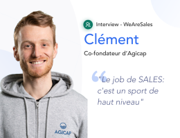 Agicap x WeAreSales : le métier de Sales avec Clément, Head of Sales