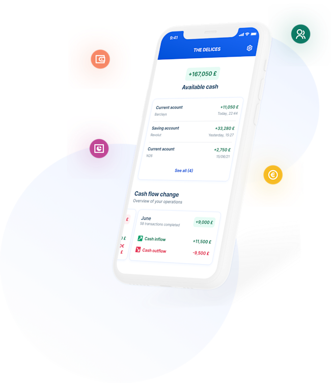 Discover Agicap's mobile app