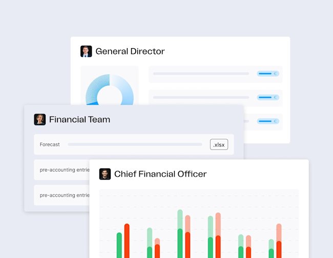 Collabora facilmente sullo stesso tool ed esporta i dati chiave per i tuoi partner.