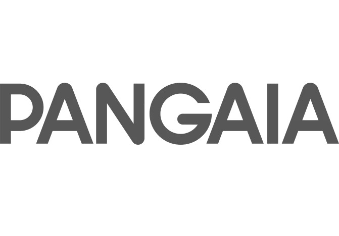 Logo of "PANGAIA" in bold, uppercase letters against a plain background.