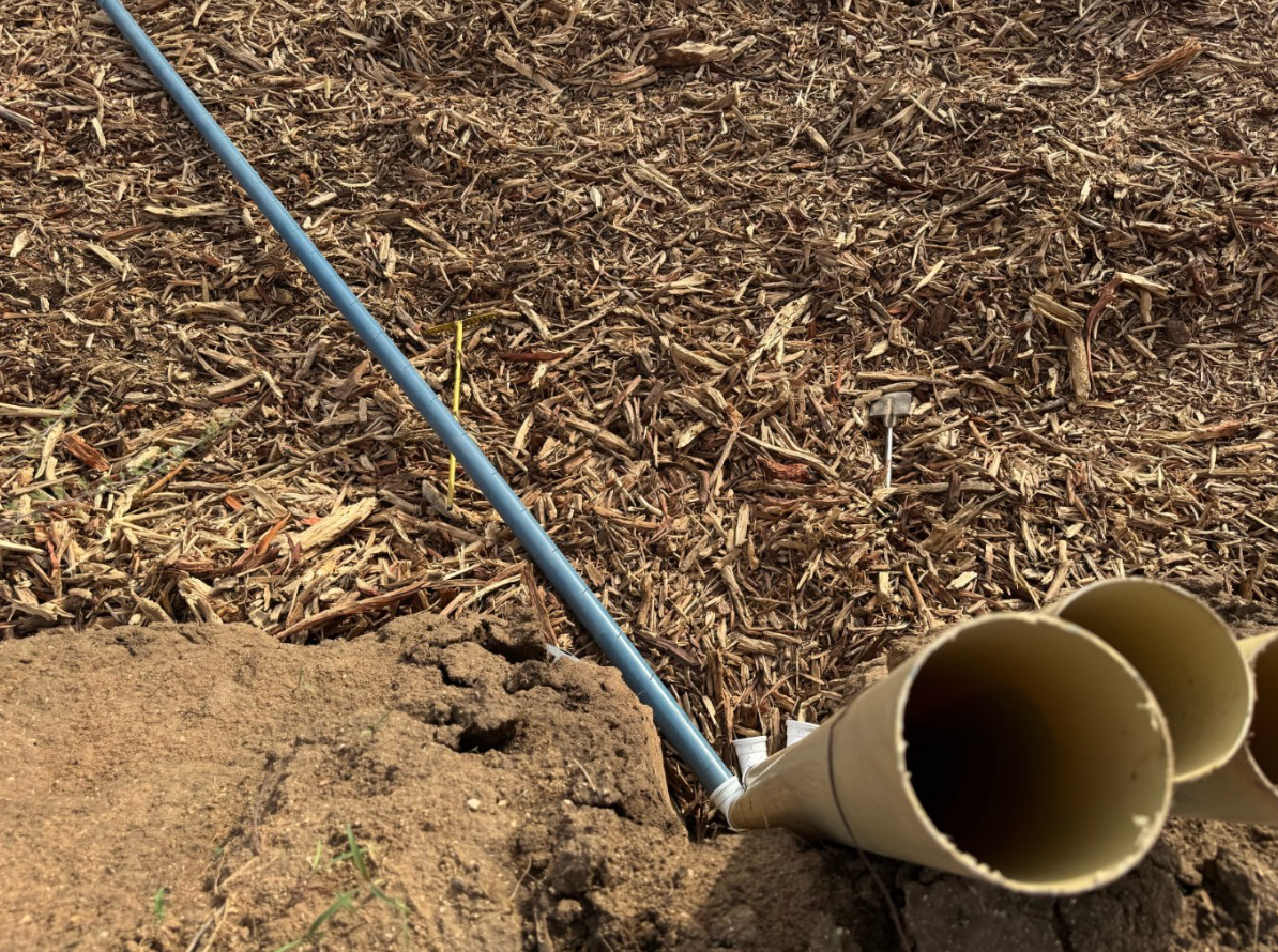 image of the ground showing a cdr tool