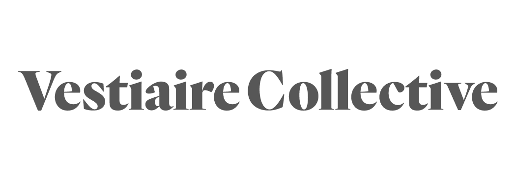 Logo of Vestiaire Collective in bold, serif typography against a plain background.