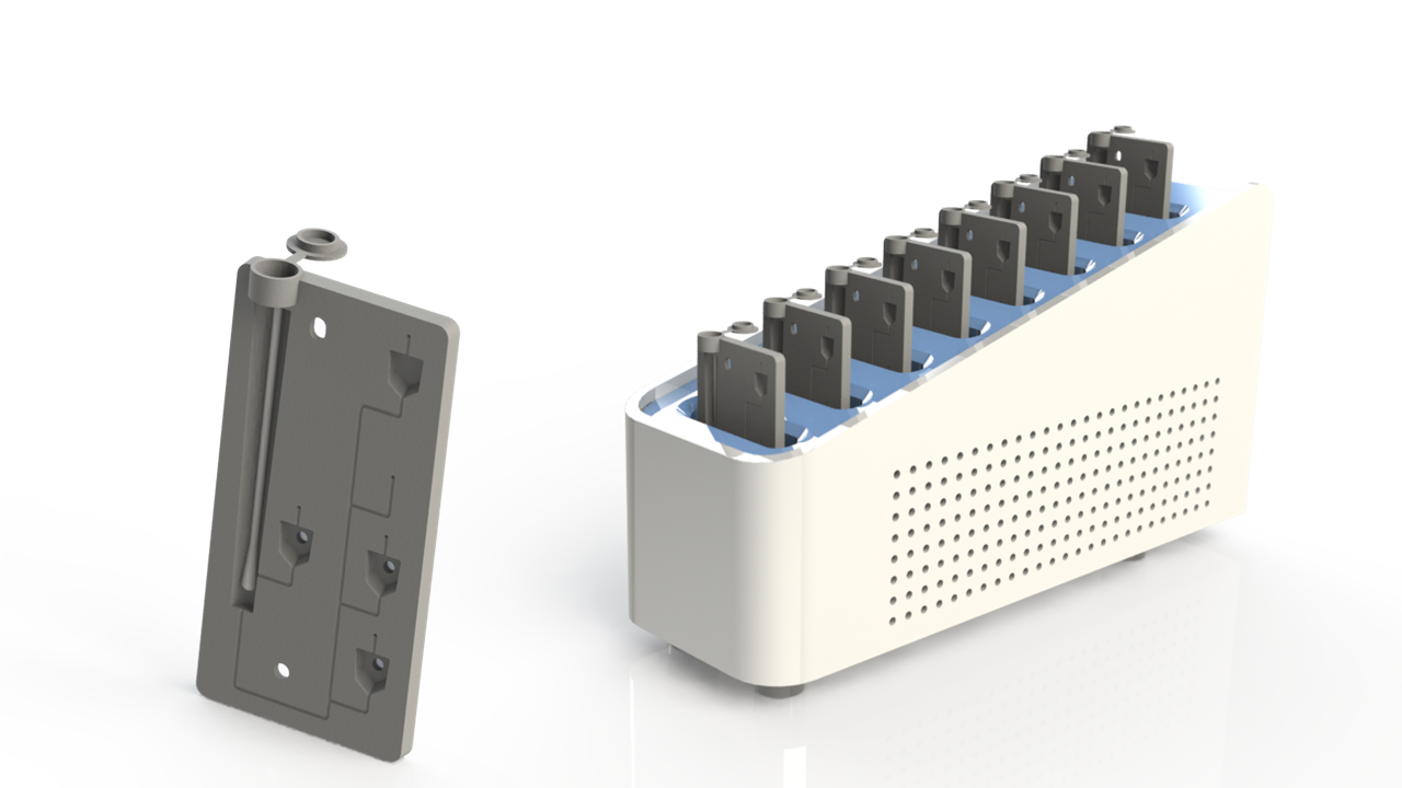 I designed a point-of-care COVID-19 RT-LAMP swab diagnostic device system