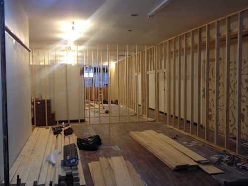 New Green Shirt location is under construction!