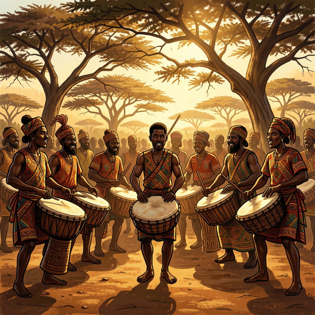 African Drum Samples (Loops of Africa)