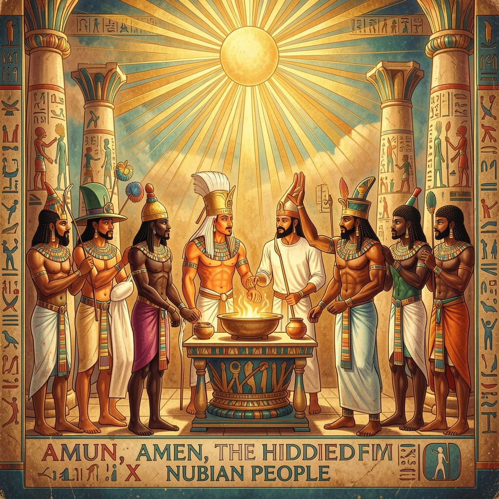 Amun, Amen, and the Hidden X: An Ausarian Interpretation of the Unseen Principle