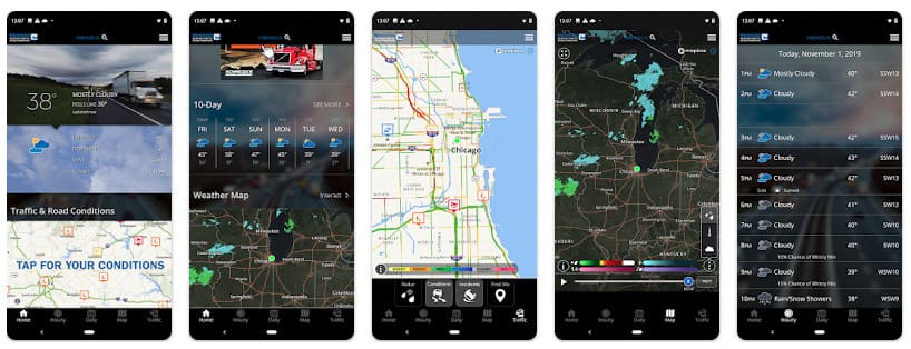 Trucking Weather & Traffic App