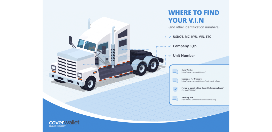 VIN on Box Truck Infographic