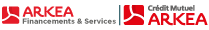 Logo Arkea Financements & Services, Crédit Mutuel Arkea