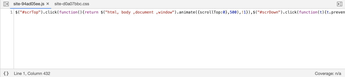 post-開發不難，會 Debug 就好！如何靈活運用 Chrome DevTools 來開發網站/js-minify