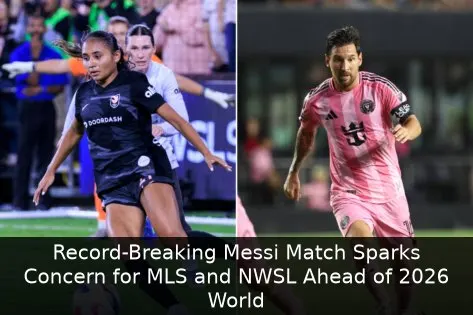 Record-Breaking Messi Match Sparks Concern for MLS and NWSL Ahead of 2026 World Cup