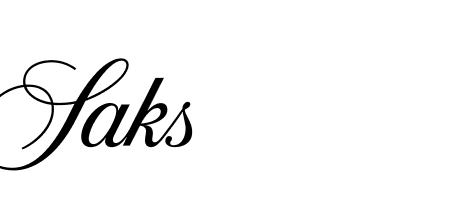 saks logo vector