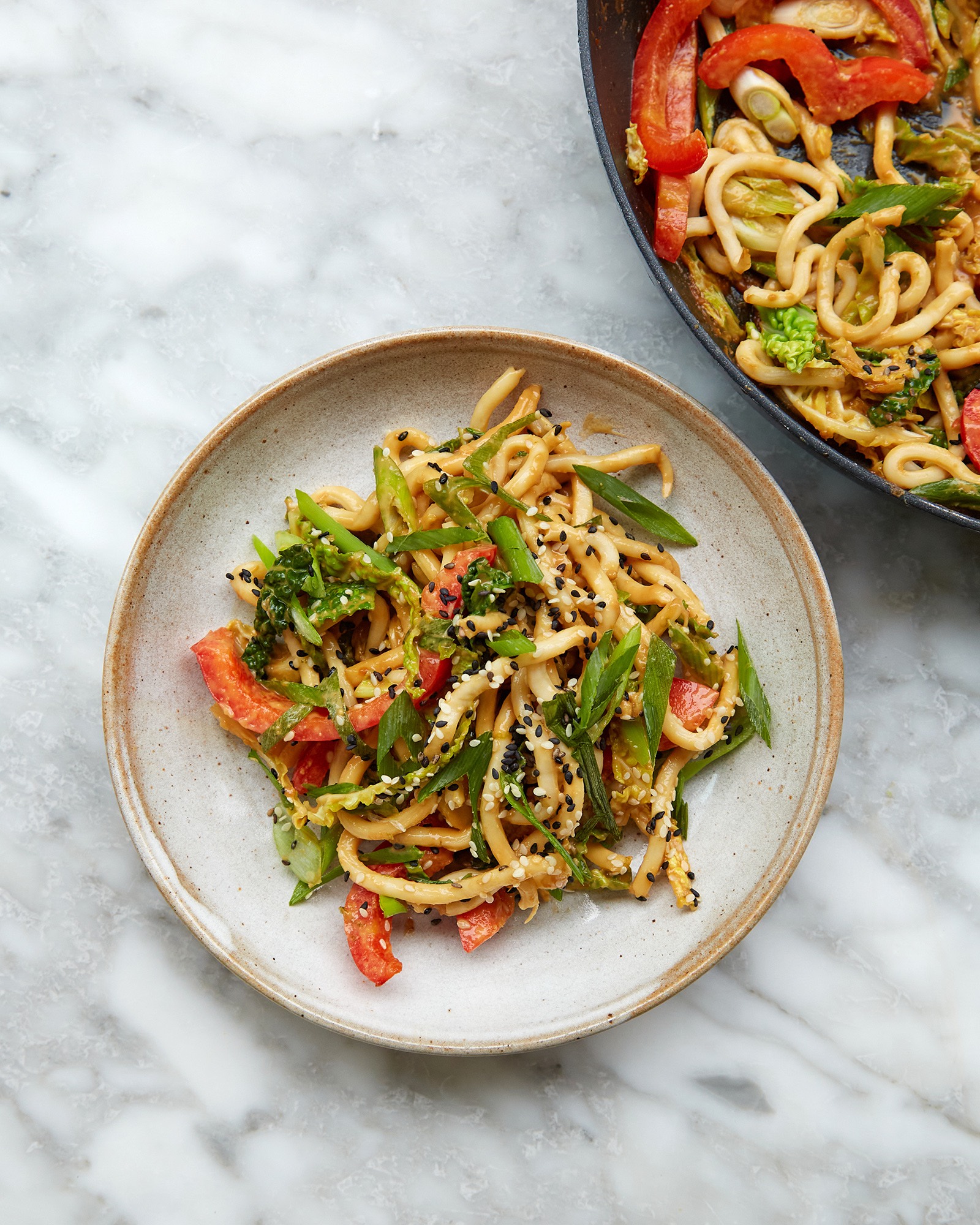 Peanutty Udon Noodles Deliciously Ella