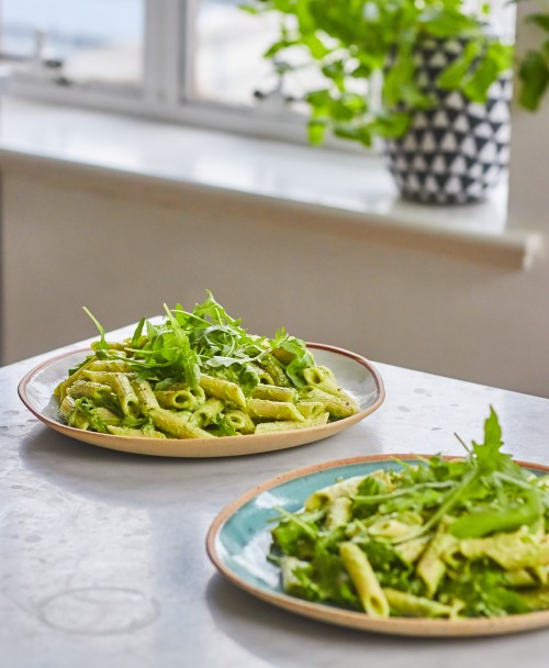 Quick Green Pasta