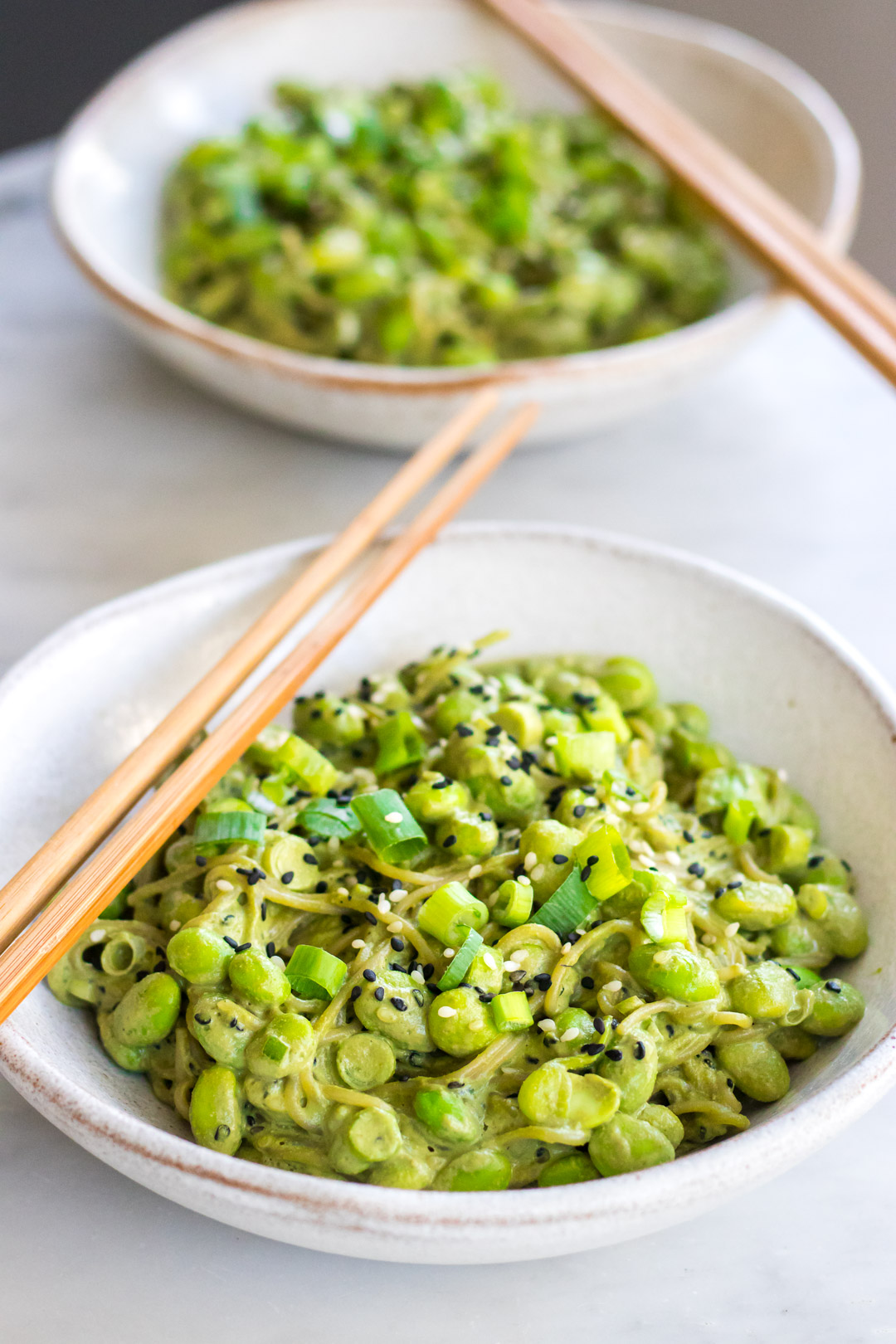 Green Miso Noodles Deliciously Ella