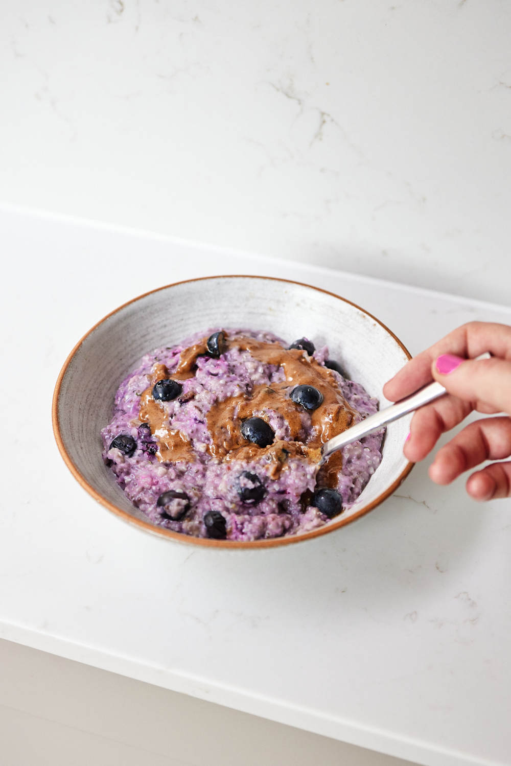 Blueberry Power Porridge