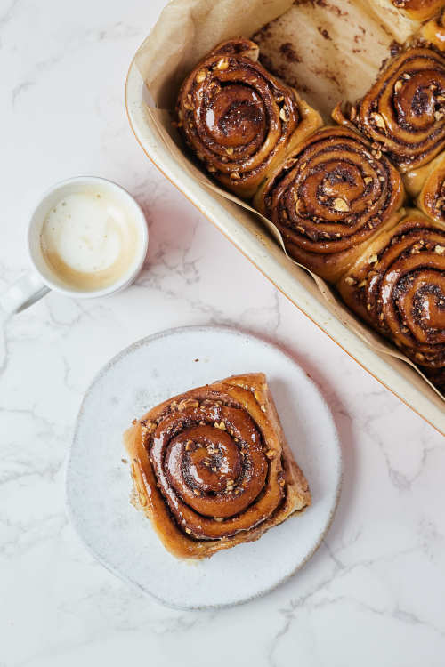 Chocolate & Hazelnut Buns