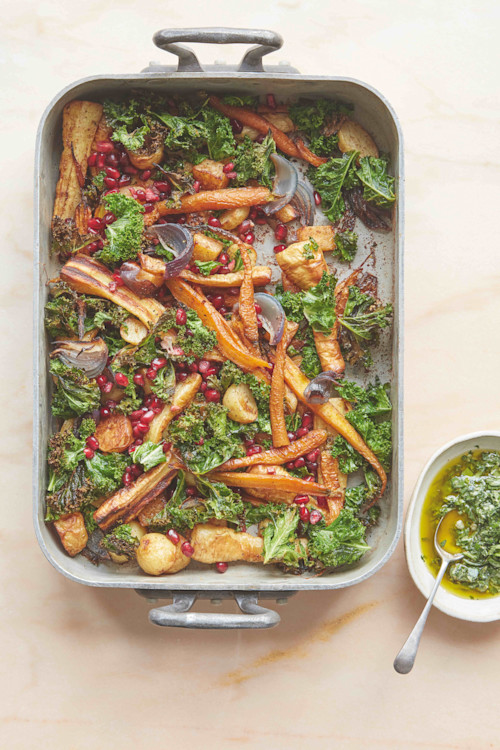 Easy Root Veg Traybake