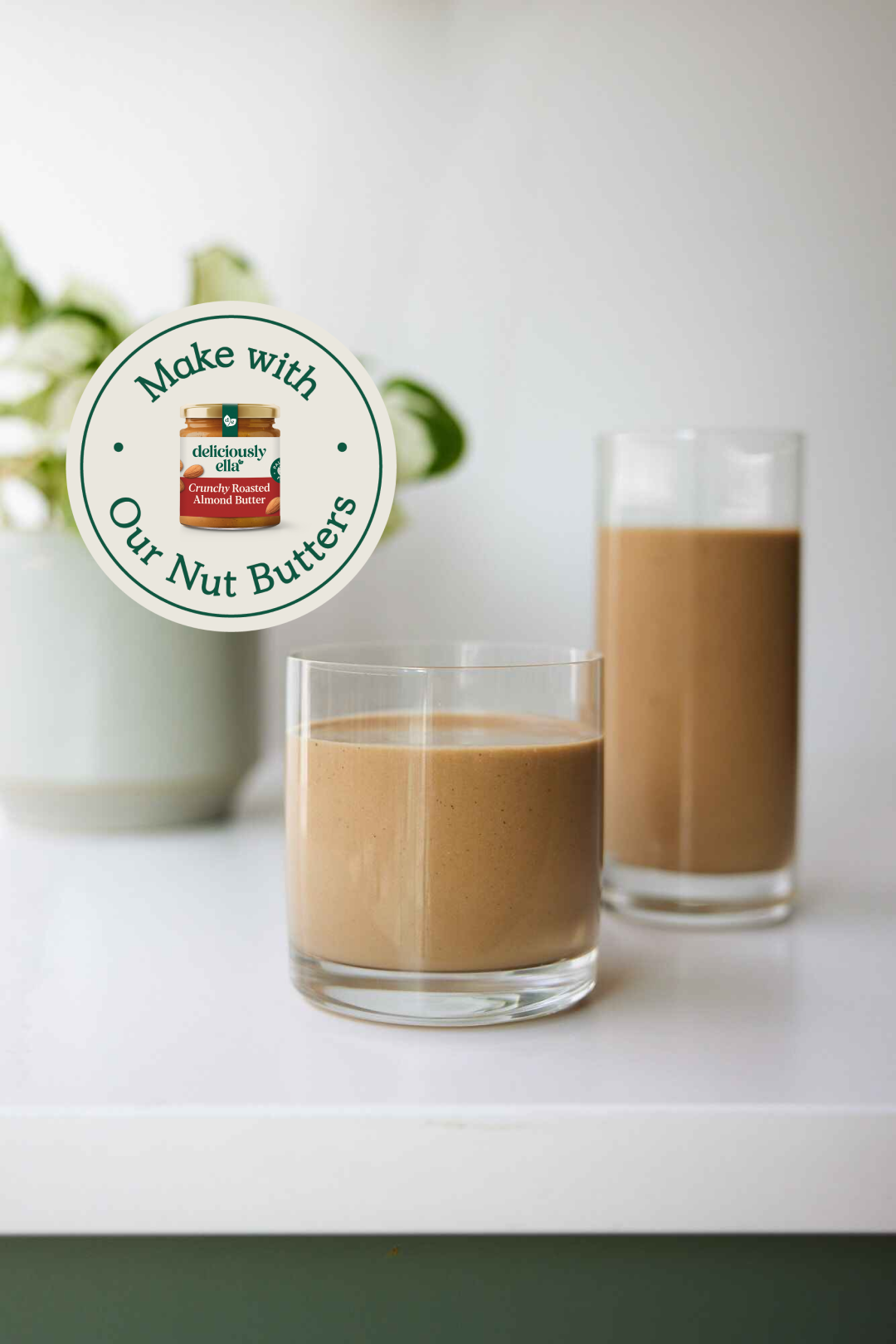 Creamy Espresso & Nut Butter Smoothie