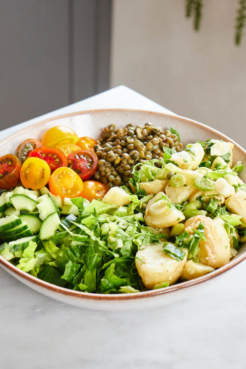 Lentil & Potato Salad