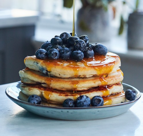 American-Style Fluffy Pancakes